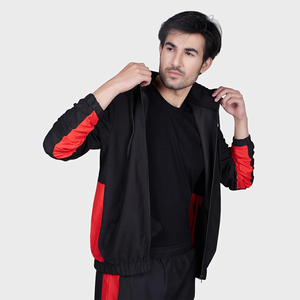Sudadera con capucha personalizada para hombre, conjuntos de joggers, diseño de moda, ropa atlética deportiva Anti-UV de peso pesado, tipo de cierre de cintura elástica - Product Image 3