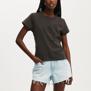 Camiseta Holgada de Moda para Mujer, Algodón Grueso y Suave, Camiseta Gráfica de Verano para Mujer, Top de Gran Venta, Camiseta Básica Premium para Mujer, Algodón Suave - Product Image 5