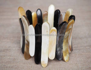 Bracelets et bracelets en corne naturelle Bracelet de bijoux en corne de buffle pour femmes et filles par Falak World Export - Product Image 5