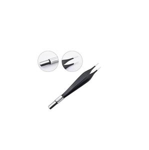 Hardy Neosurgical 21,6 Cm Fórceps bipolares en ángulo Diseño europeo antiadherente reutilizable con fuente de energía eléctrica - Product Image 1