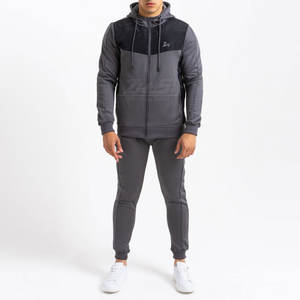 Survêtement de Jogging à Séchage Rapide et Lourd pour Entraînement d'Hiver pour Hommes de Grande Taille, Logo Personnalisé Imprimé, Style Ensemble 100% Coton, Meilleure Vente - Product Image 1