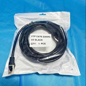 Câble Ethernet longueur personnalisée Cat6 Ethernet <span class=keywords><strong>Rj45</strong></span> câble réseau Cat6 câble cuivre prix au mètre - Product Image 5