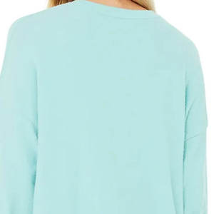 สเวตเชิ้ตแขนยาวสำหรับผู้หญิงเสื้อสเวตเชิ้ตปักลายสำหรับผู้ใหญ่แห้งเร็วสวมใส่สบาย - Product Image 5