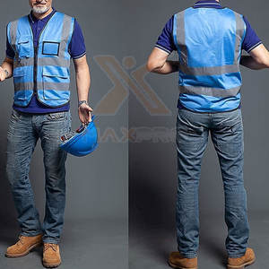 Chaleco Reflectante de Seguridad Personalizado de Alta Calidad, Material Duradero, Impermeable - Product Image 5