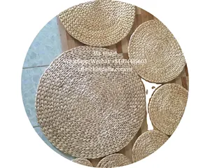 Cheap Price Dried Water Hyacinth Woven Place Mats Craft/ Mr.Leo +84 965 467 267