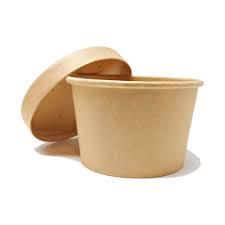 ชามกระดาษที่เป็นมิตรกับสิ่งแวดล้อมฝาปิดกระดาษ - Product Image 4