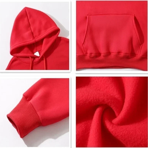 Sweat-shirts et pulls à capuche unisexes décontractés pour l'hiver, imprimé battement de cœur, coupe ample, 100% coton respirant, personnalisable - Product Image 5