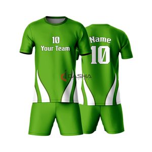 Maillot de football personnalisé pas cher 100% polyester ensembles d'uniformes de football respirant pour hommes sublimation adultes uniforme de football - Product Image 6