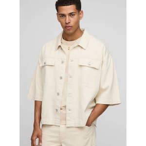 Camisa de Hombre de Alta Calidad, Estilo Casual, Manga Larga, a Rayas, Cuello Camisero, Bolsillos, Cierre de Botón - Product Image 4