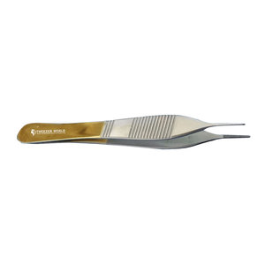 Pince à tissus TC Adson de qualité supérieure, 4,75 po (12 cm), instrument chirurgical dentaire - Product Image 6