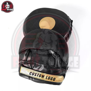 Cible de combat 2026 durable pour l'entraînement, coussinets de kickboxing en cuir PU pour la boxe et le MMA, idéal pour la pratique en salle de sport - Product Image 4