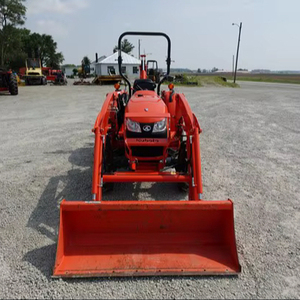 รถแทรกเตอร์คูโบต้า L2501 ปี 2021 สภาพใช้งานมาแล้ว พร้อมเครื่องตัดหญ้า ที่ตักด้านหน้า และรถขุดด้านหลัง - Product Image 1