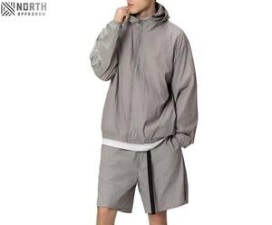 Casual Mens Cloth Outdoor Light Weight Nylon Jacket <b>And</b> <b>Shorts</b> Sportswear Men Tracksuit <b>Set</b> Fashion Mens Windbreaker <b>Shorts</b> <b>Set</b> - Product Image 1