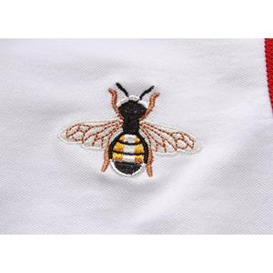 Vente en gros de t-shirts 100% coton piqué, polos de golf unis brodés sur mesure, tissu tricoté en éponge formel imprimé à manches courtes pour hommes - Product Image 5