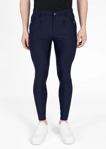 Pantalons d'équitation pour hommes, coupe ajustée, culottes d'équitation respirantes, tissu extensible, design durable, culottes d'équitation - Product Image 4