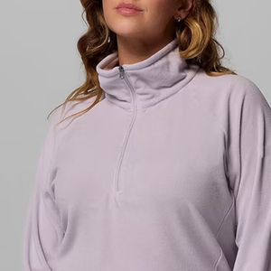 Sweat-shirt à col montant zippé uni pour femme moderne / Design décontracté pour les commandes en gros, design de haute qualité 2026 - Product Image 2