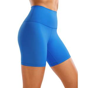 Taille haute Gym Yoga Shorts Shorts sans couture Sport Ropa De Deporte entraînement vêtements actifs Fitness Compression personnalisé femmes Shorts - Product Image 5