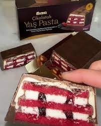 Premium Moist Chocolate Cake Bar Cikolatali Yas <b>Pasta</b> with Rich Cream Layers Individually Wrapped for Wholesale and Retail - Product Image 5