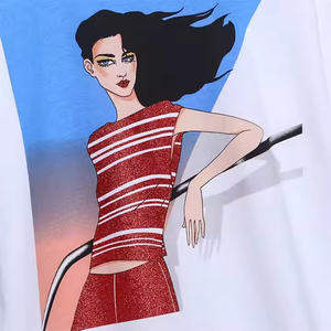 เสื้อยืดแฟชั่นลำลองสำหรับผู้ชายเสื้อยืดผ้าฝ้าย100% - Product Image 4