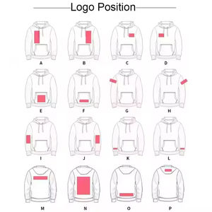 Nueva moda hombres Sudadera con capucha espesar de gran tamaño puro sólido secado rápido Color personalizado Sudadera con capucha Unisex hombres sudaderas con capucha - Product Image 5