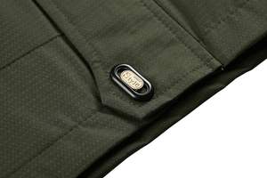 แจ็กเก็ตน้ำทิ้งระเบิดสำหรับผู้ชายเสื้อแจ็คเก็ตกันลมใส่สบายคอปกตั้งสไตล์สตรีท - Product Image 5