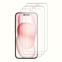 Protection d'écran en verre trempé HD transparent 9H pour 11 Pro Max - Ultra-fin 0,33 mm avec cadre d'alignement, résistance 45 kg