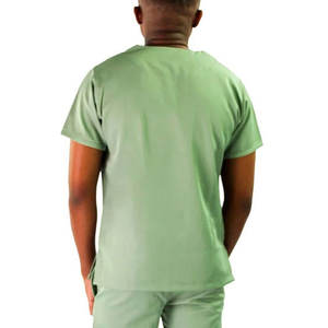 ชุดขัดผิวสำหรับผู้ชายวัสดุระบายอากาศสำหรับฤดูร้อนชุดสครับผลิตจากผ้าฝ้ายตามสั่ง - Product Image 2