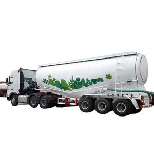 รถกึ่งพ่วงบรรทุกซีเมนต์แบบไซโล 3 เพลา ขนาด 30-45 คิวบิกเมตร บรรทุกได้ 50 ตัน สำหรับขนส่งผงปูนขาว - Product Image 4