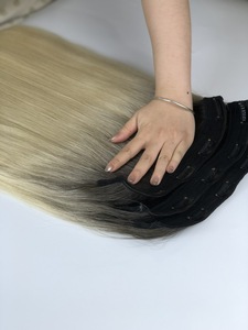 Clip sans couture de cheveux humains vierges vietnamiens dans l'extension de cheveux pour le clip d'extension de cheveux de femme dans - Product Image 3