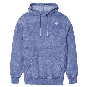 Customized Acid Washed Hoodie Vintage Sweatshirt Acid Washed Hoodies With Screen Printed Wholesale Rate - Product Image 3