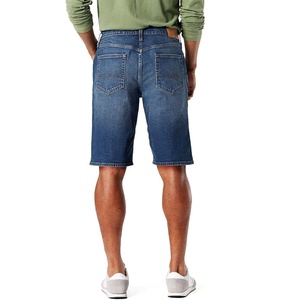 Pantalones vaqueros informales para hombre, pantalones cortos ajustados de diseño personalizado de alto impacto con múltiples bolsillos laterales, Vaqueros lavados al por mayor de baja tasa - Product Image 4