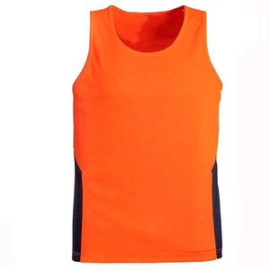 New Arrival Solid Color Pure Cotton Casual <b>Men's</b> Tank Top Quick Dry Breathable High Quality - Product Image 2