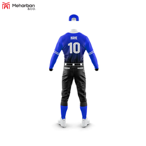 Último diseño OEM al por mayor personalizado sublimado uniformes de béisbol barato en blanco gran oferta uniforme de béisbol - Product Image 5