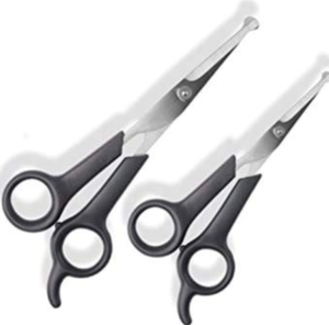 กรรไกรตัดผมสุนัขด้ามจับเหล็กมีด้ามจับพลาสติก - Product Image 2