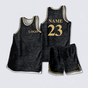 Uniforme de Baloncesto OEM/ODM de Alta Calidad, 100% Poliéster Transpirable, Sin Mangas, Patrón 3D, Personalizado para Equipos Deportivos - Product Image 4