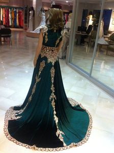 Caftán de noche con vestido de rastreo para mujer, cuentas de cristal elegantes, trabajo de piedra de cristal para fiesta/boda @ 2022 - Product Image 2