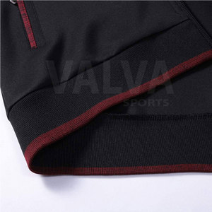 Men's Winter 100% Cotton High Quality Custom Size <b>Top</b> Breathable Solid Pattern Oversized <b>Zipper</b> Plus Size Tracksuit - Product Image 6