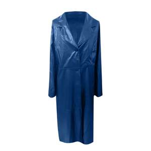 Customized Breathable High Quality Good Quality Coat <b>Long</b> Coat Winter Wear Black Lambskin Leather <b>Jacket</b> for Women 2023 - Product Image 3