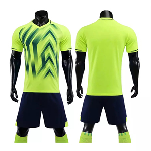Camiseta de fútbol personalizada para hombre, de diseño personalizado uniforme de fútbol, secado rápido, Original, azul - Product Image 1