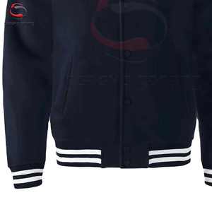 Chaquetas de Béisbol Vintage Personalizadas con MOQ Bajo para Hombre, Chaqueta Varsity de Cuero Bordada con Logotipo, Chaqueta Varsity al por Mayor - Product Image 6