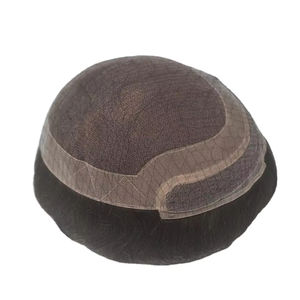 Prótesis Capilar de Cabello Humano con Encaje Frontal de Los Ángeles, Cabello Taz, Cabello BD, Parches de Prótesis Capilar - Product Image 2