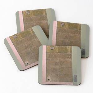 High Quality Wooden coaster square with Printed Tableware Decorate Top Selling Wood coaster Selling Home and Kitchen - Product Image 1