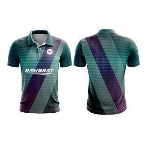 Camiseta Deportiva de Polo Sublimada para Entrenamiento, Ropa Deportiva de Alto Rendimiento para Hombre, Mujer y Jóvenes, Secado Rápido, Polo Activo - Product Image 4