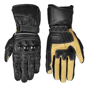 Gants de moto en cuir de haute qualité équitation course sécurité écran tactile gants de moto Oem sur mesure gants de moto - Product Image 3