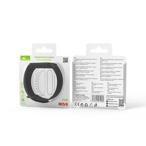 Paquete de 5 correas de silicona para MI Watch Band 5/6 Smart Watch Bands Transpirable Soft Silicone Fitness Smart Wrist Band - Product Image 1