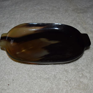 ชุดจานและชามอาหารสโตนแวร์12นิ้วของญี่ปุ่นหลากสีชุด2ชิ้น - Product Image 1