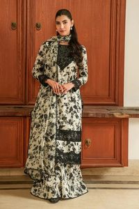 Multi Choice In quantité minimale de commande Femmes Hiver Indien Style Pakistanais Salwar Kameez Set Quick Dry Breathable Linen Fabric Traditional Style - Product Image 4