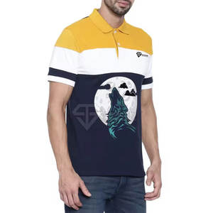 Camiseta Polo de Diseño Moderno con Estampado DTG de Color Sólido, Secado Rápido, Tela Suave, para Uso en Exteriores - Product Image 4