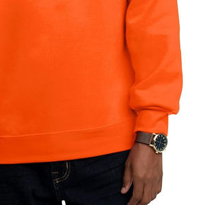 Suéter de Cuello Redondo Informal de Algodón Bordado para Otoño e Invierno, Puños Acanalados, Servicio OEM Personalizable, Alta Calidad, Venta al por Mayor - Product Image 6