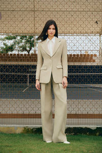 Best Price for Ladies Elegant Classic Rustic Women's Silk Trousers ODM Services Washed Technique Logo for Spring Fall - Product Image 6